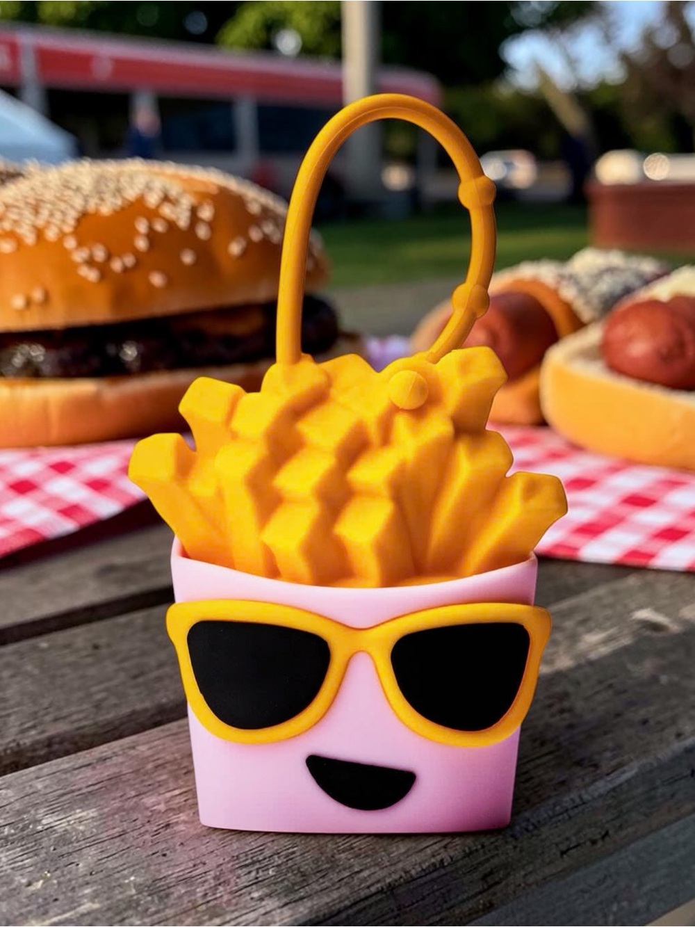 NWT Bath & Body Works Summer Fries PocketBac Holder 🍟🕶️